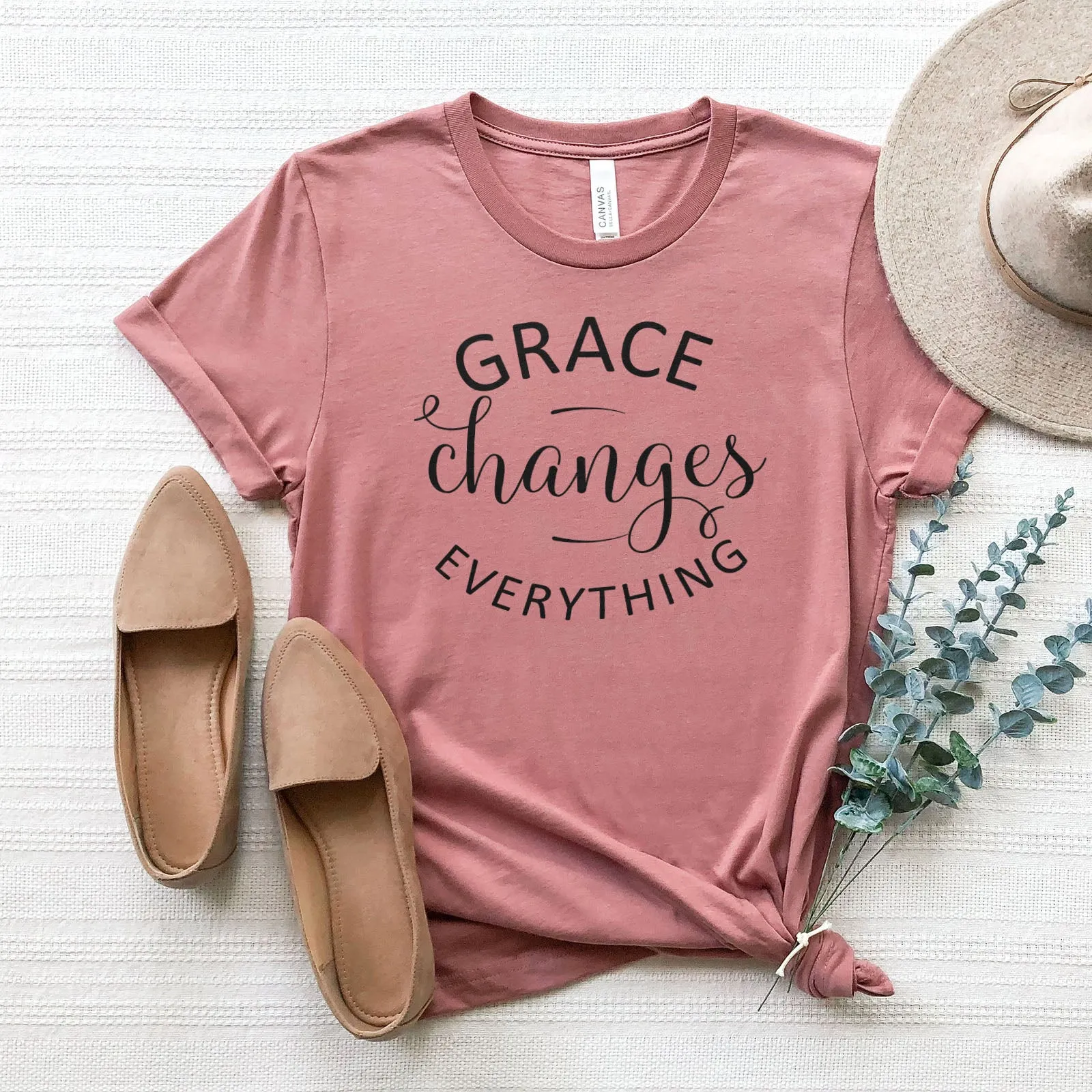 Grace Changes Everything - Round Tee