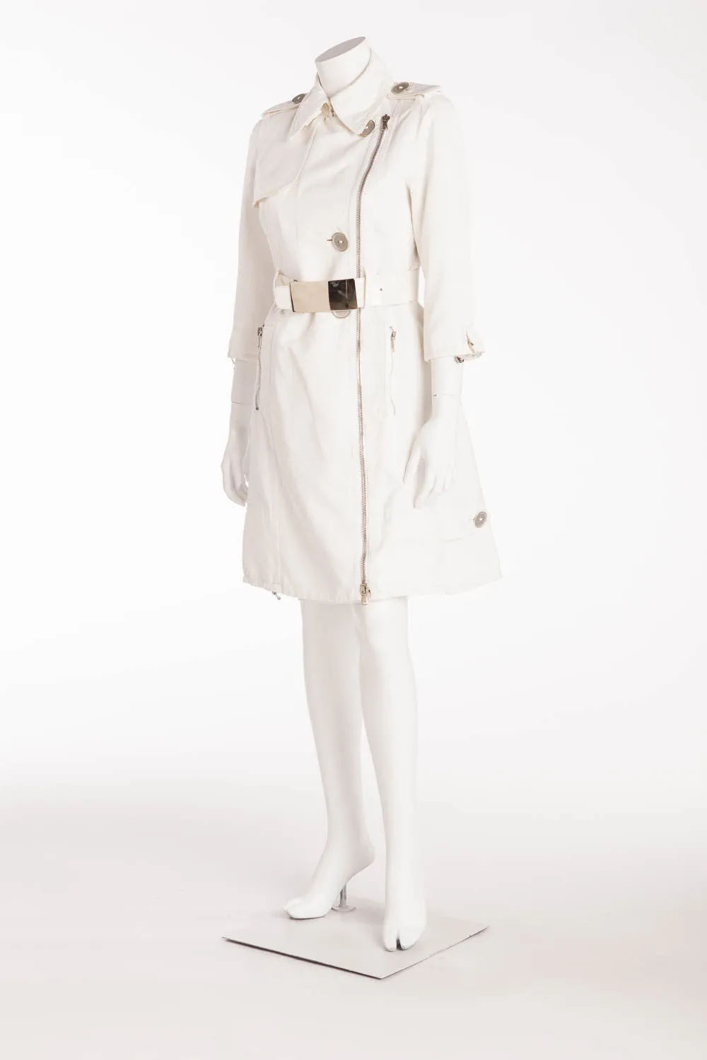 Kaufman Franco - White Trenchcoat - IT 44