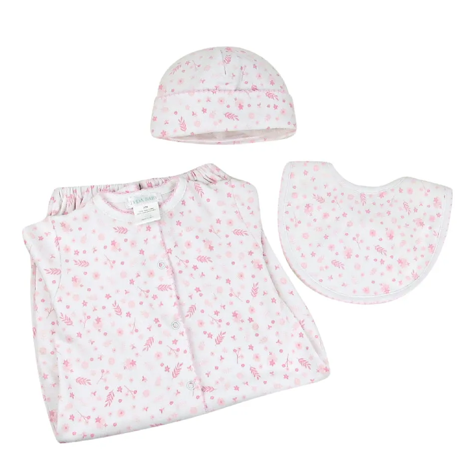 Little Flowers Set 3 Pieces | Baby Girl