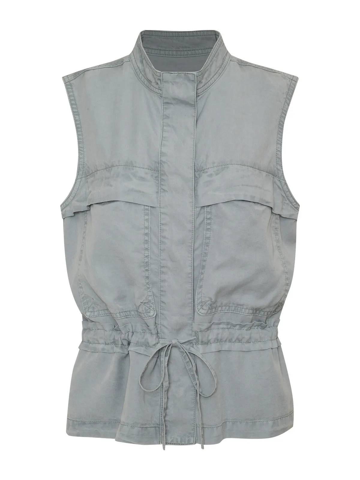 Lora Surplus Vest Eucalyptus