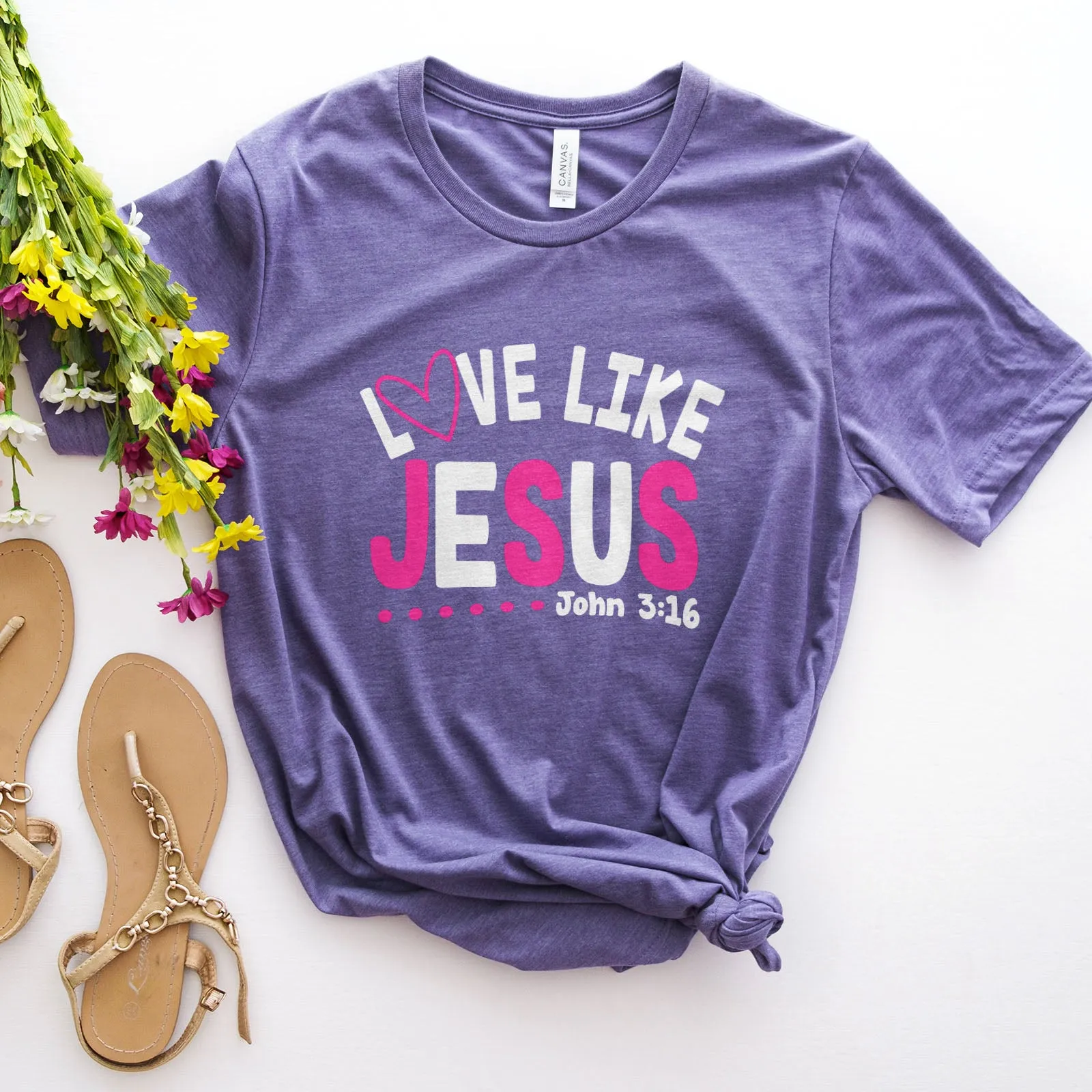 Love Like Jesus - John 3:16 Tee