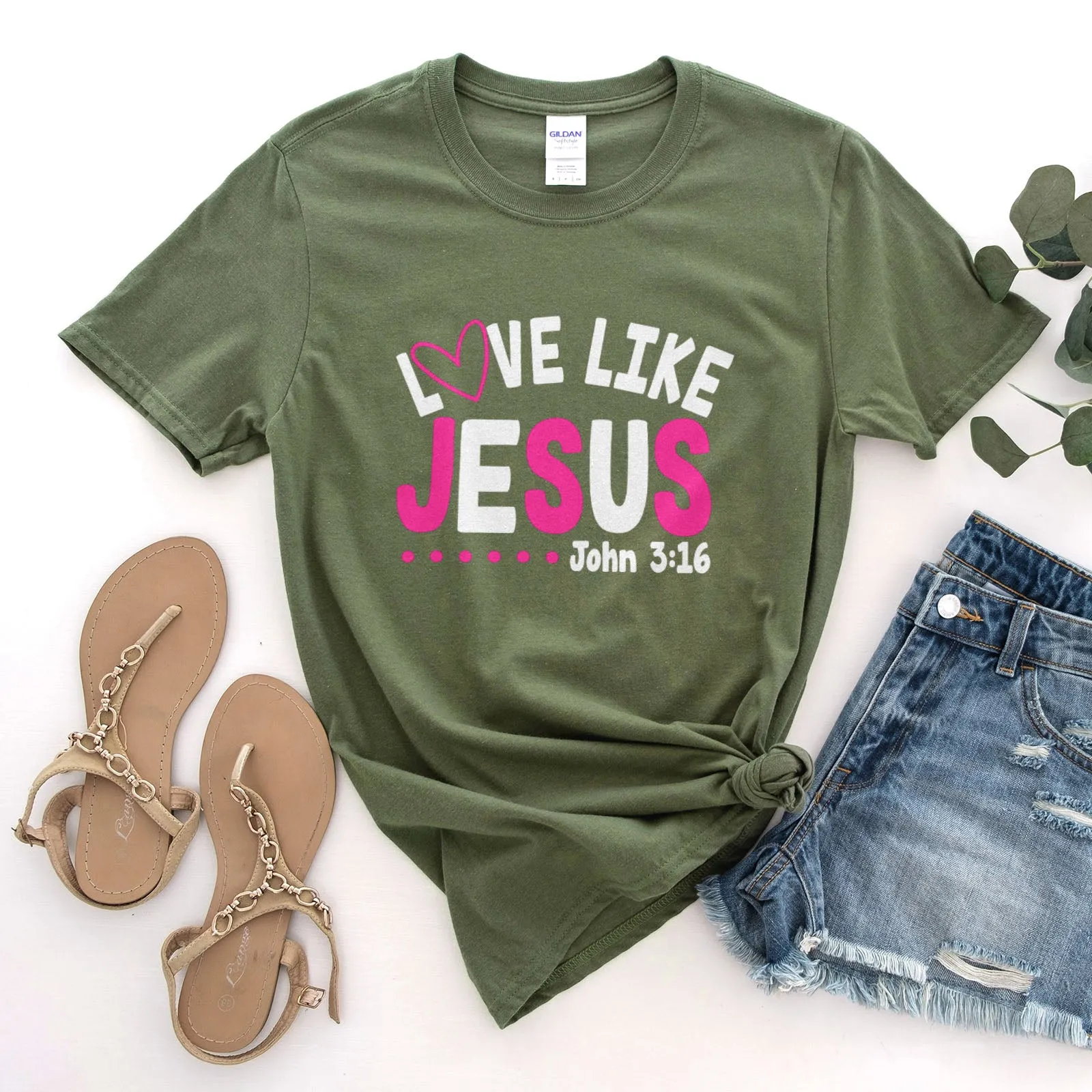 Love Like Jesus - John 3:16 Tee