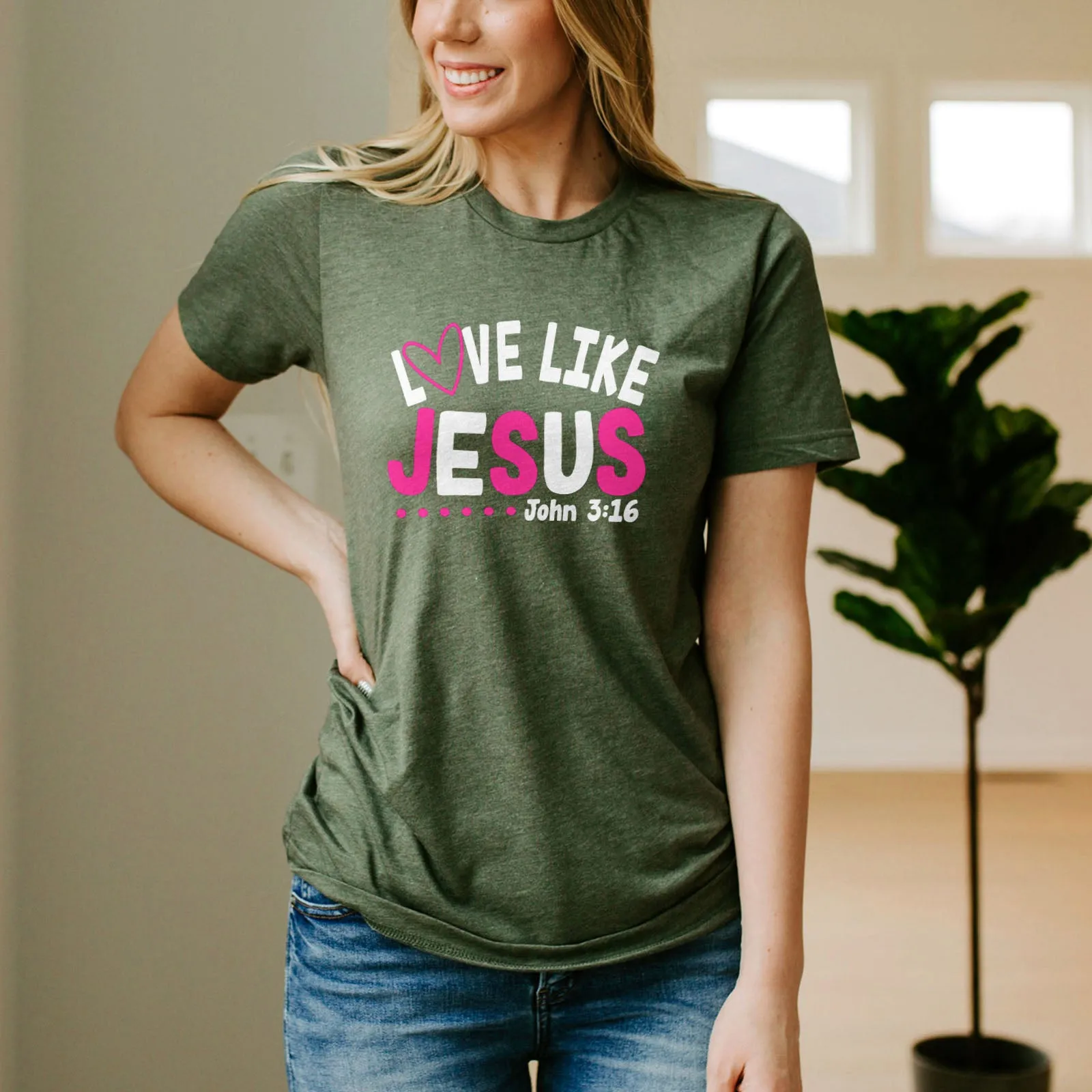 Love Like Jesus - John 3:16 Tee