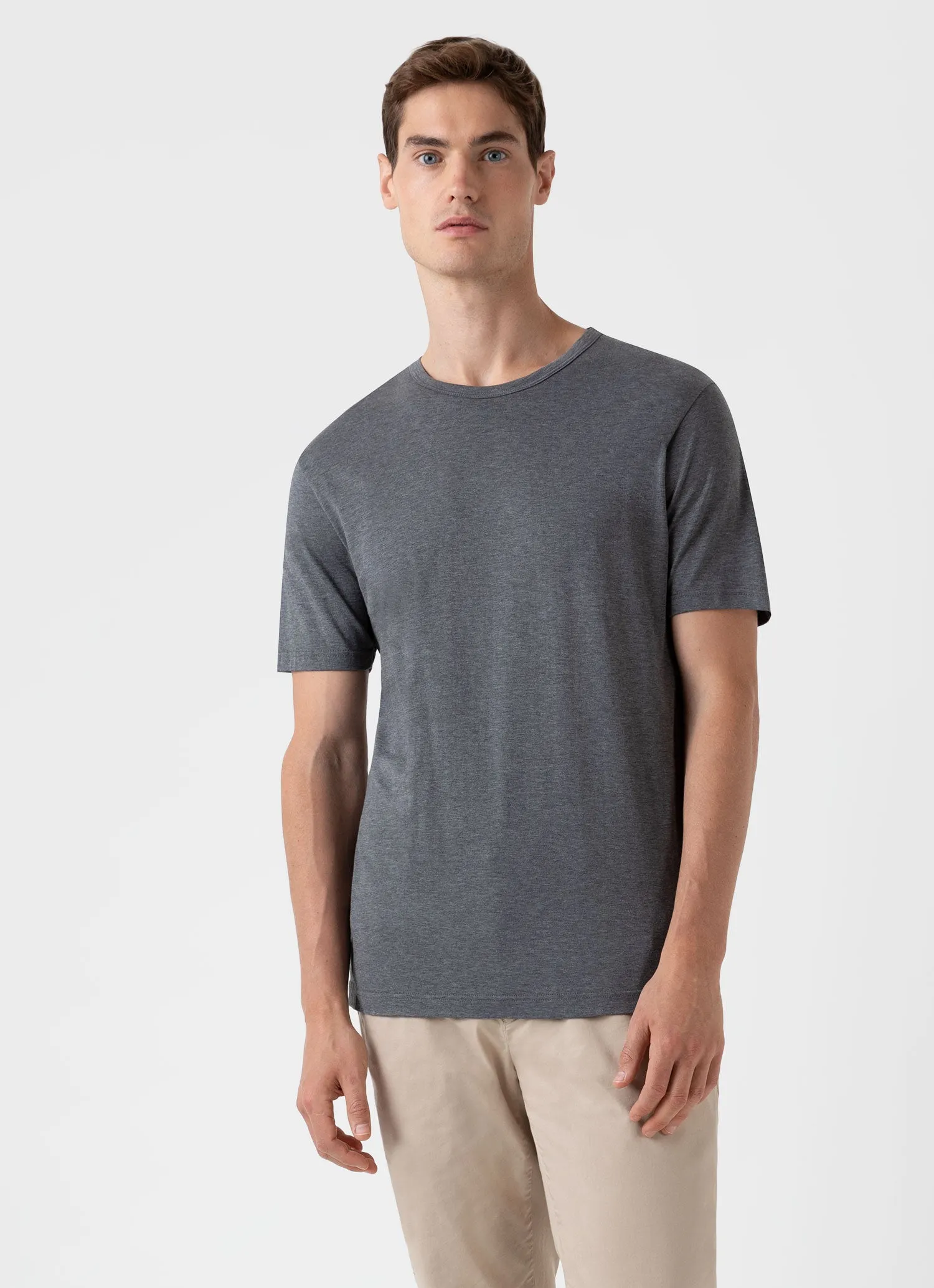 Men's Classic T-shirt in Charcoal Melange