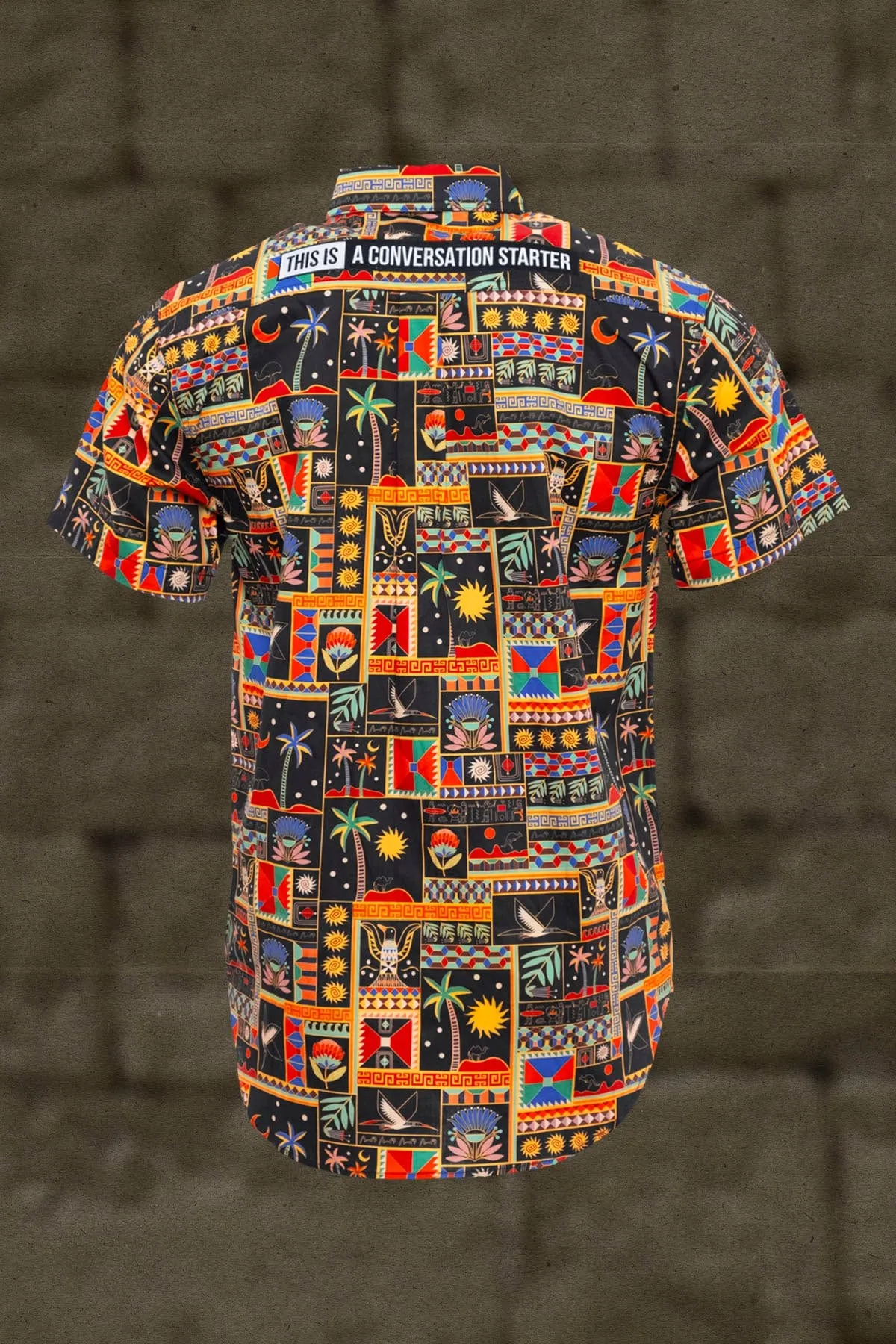 Optimized E-commerce Product Title: Durable Mens Pharaoh Dinkum Short Sleeve Workshirt