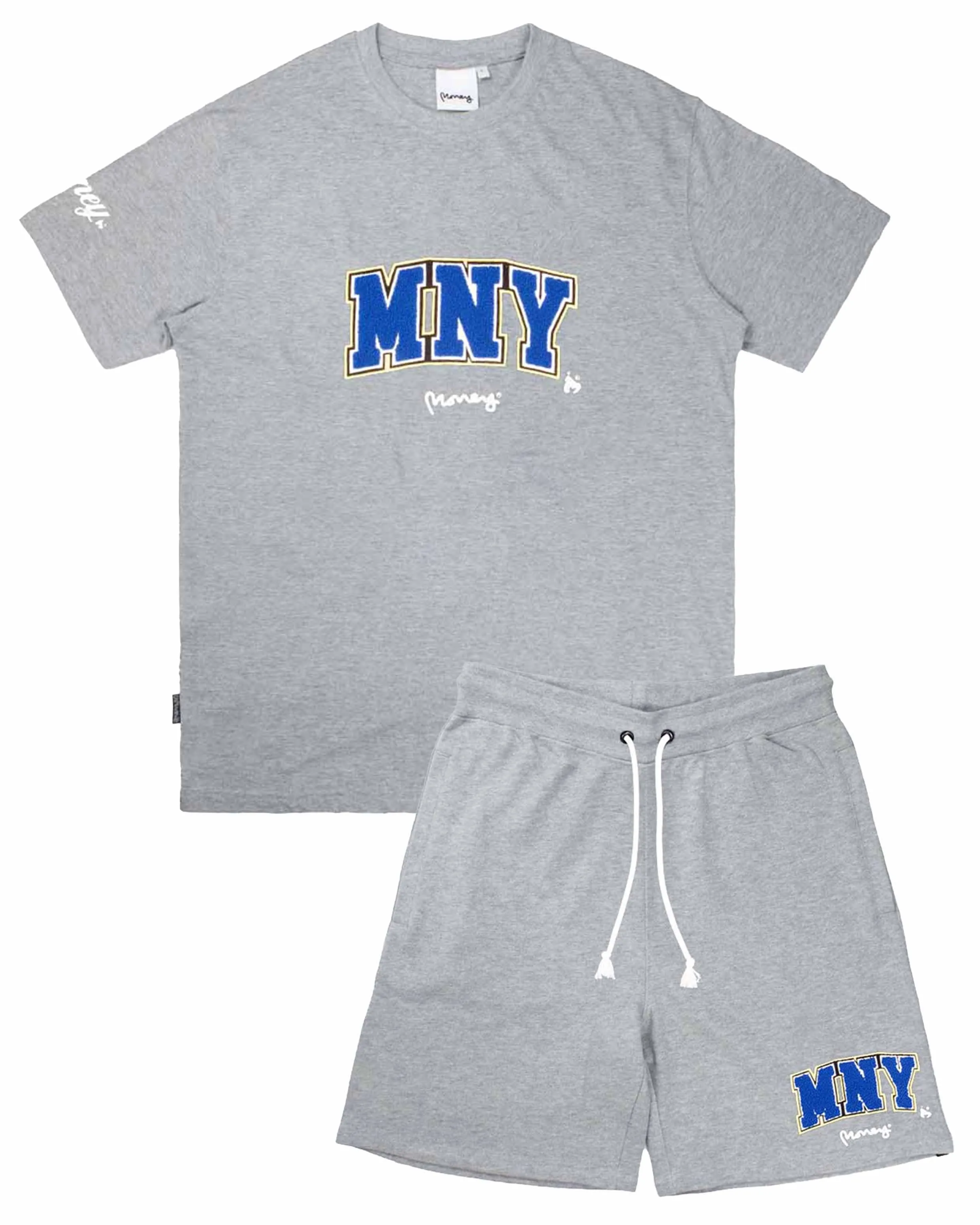 MNY TWIN SETS - GREY MELANGE