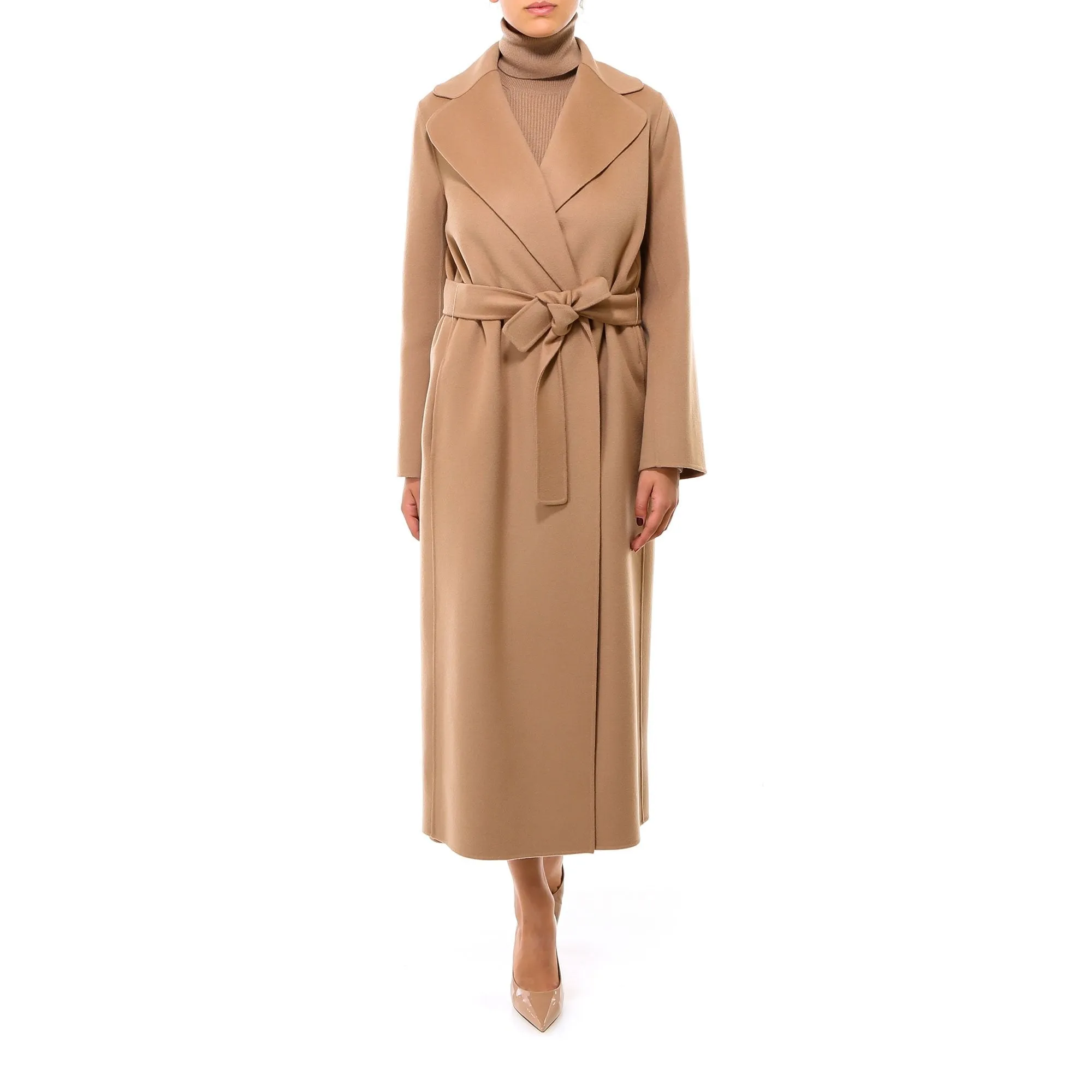 'S Max Mara Long Belted Coat