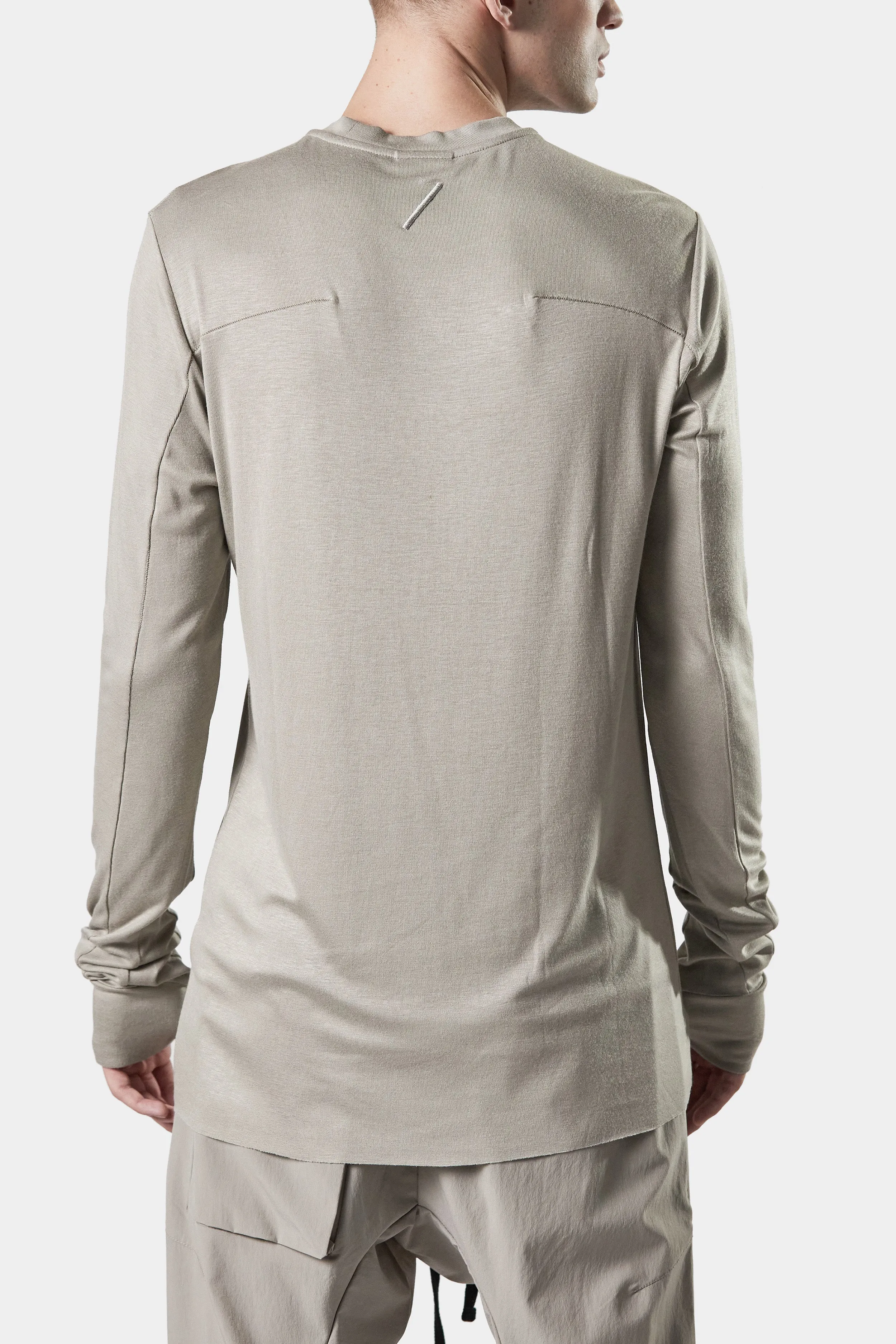 Soft long sleeve tee, Beige