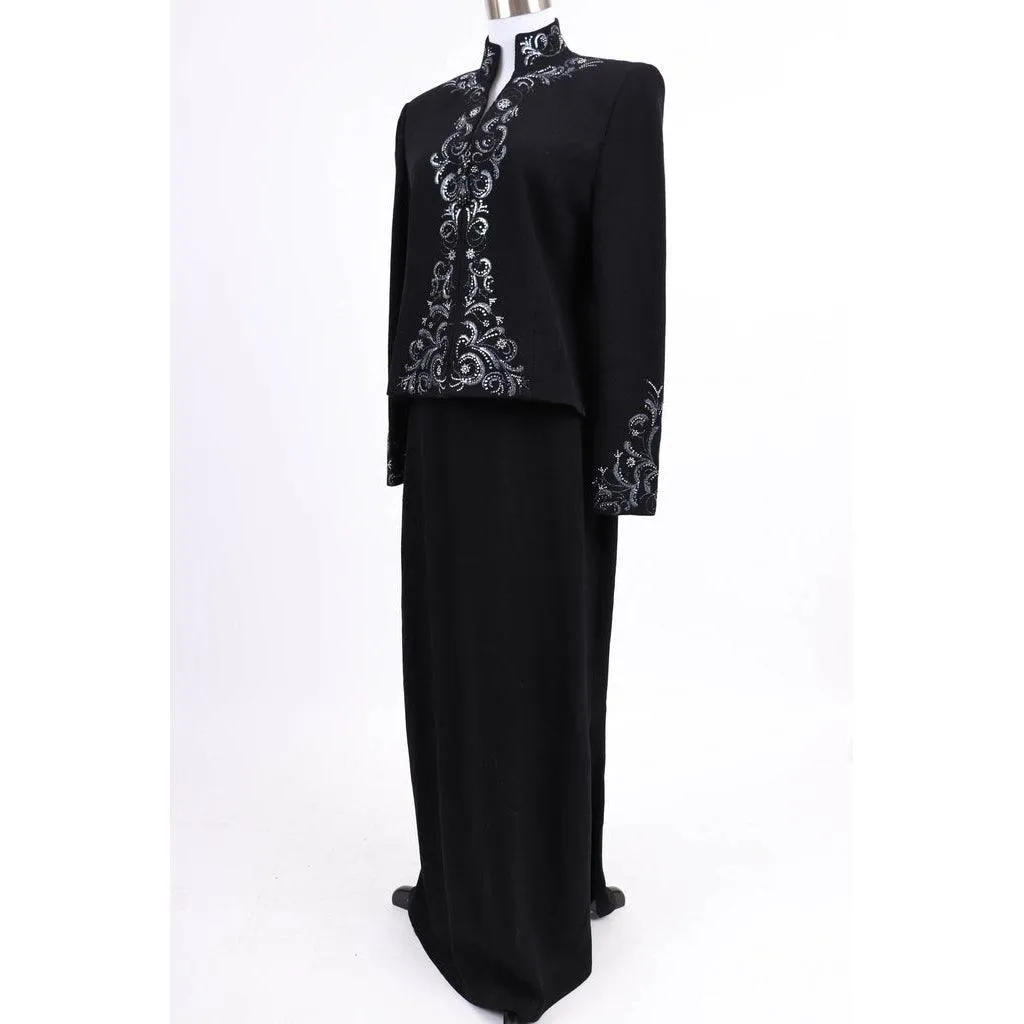 ST. JOHN 90's Evening Skirt Suit | Size S/M