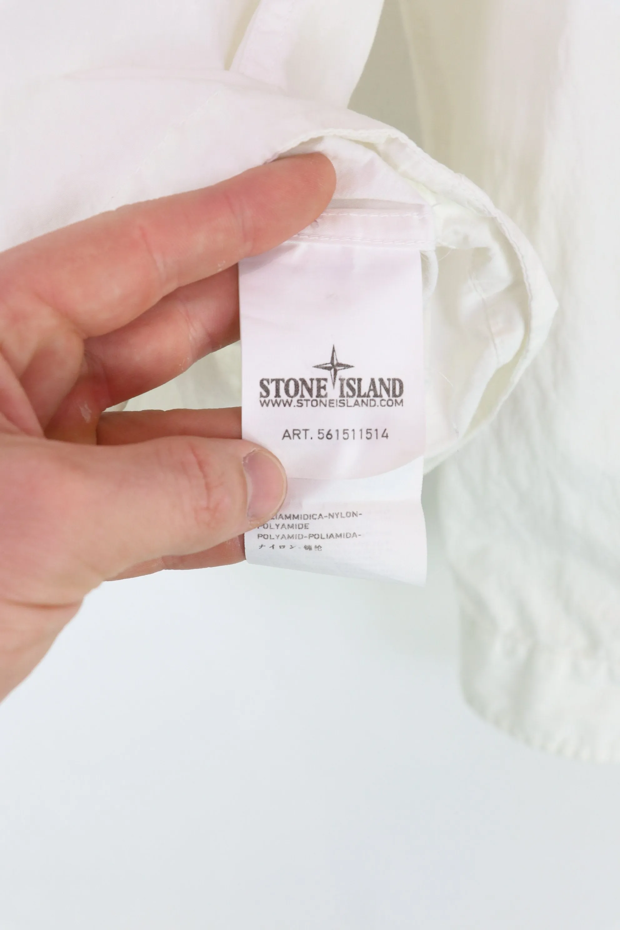 Stone Island Jacket White Medium