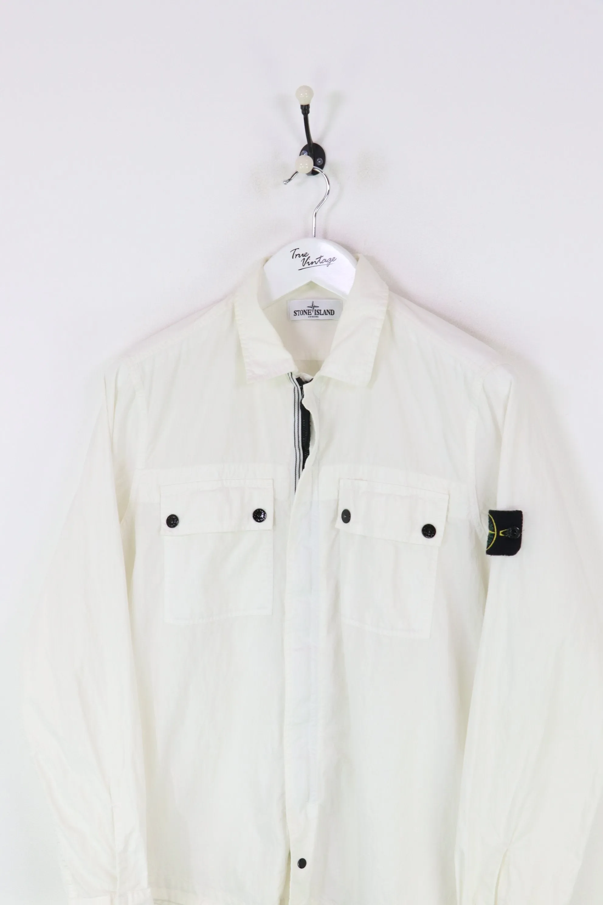 Stone Island Jacket White Medium