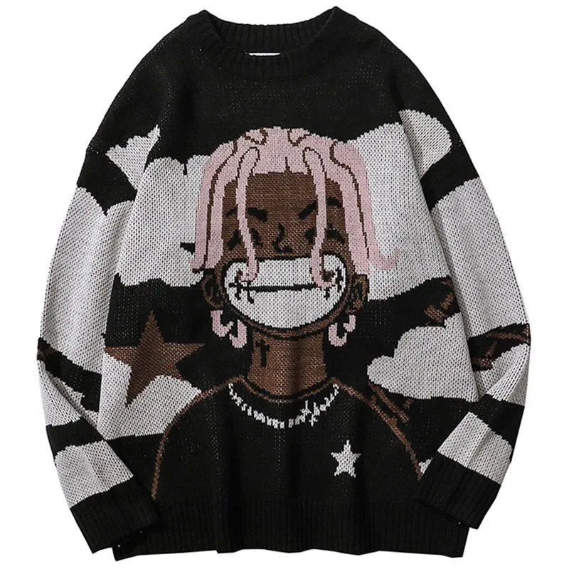 Sultana Cartoon Anime Sweater