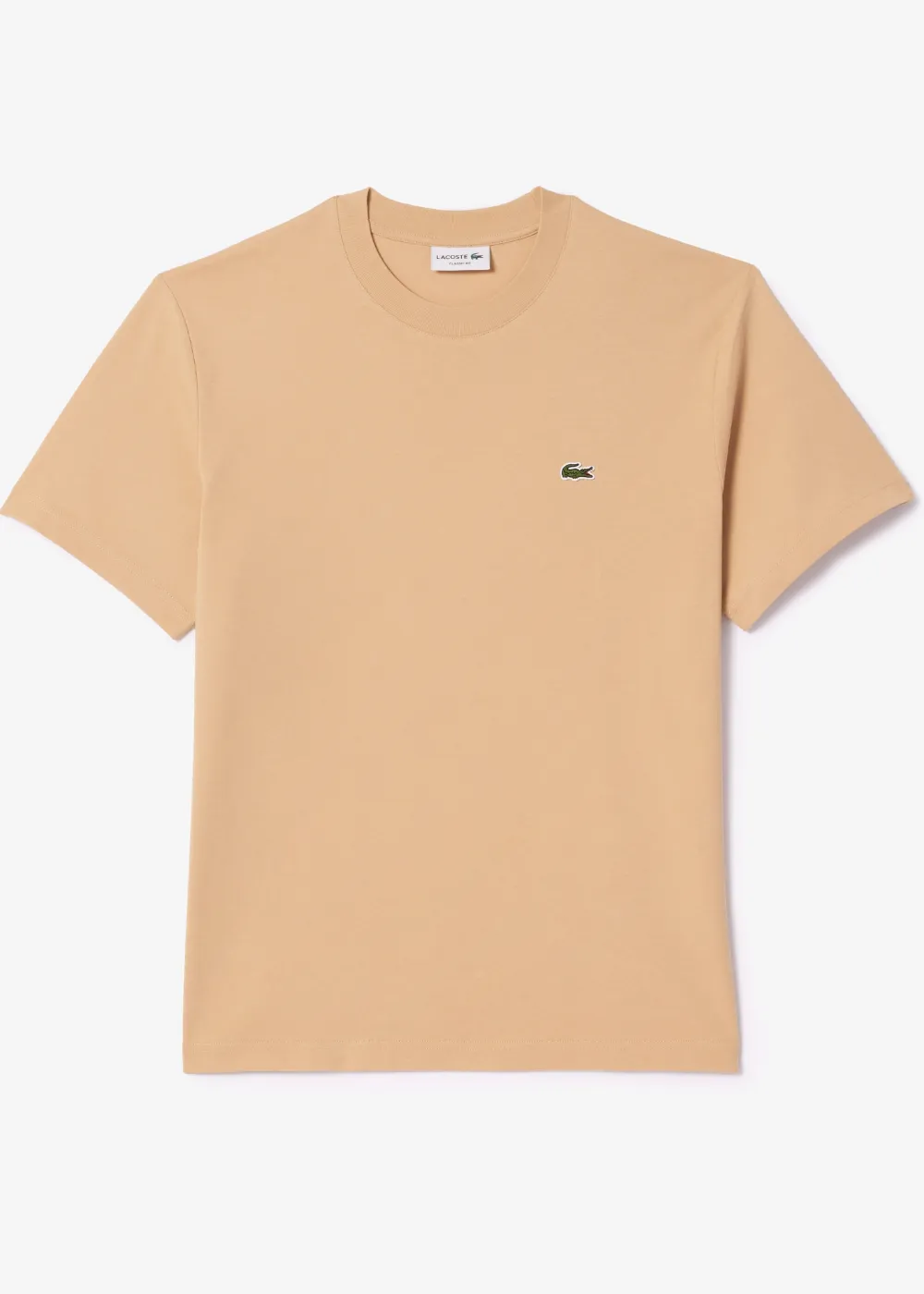 T-shirt Lacoste iconique beige