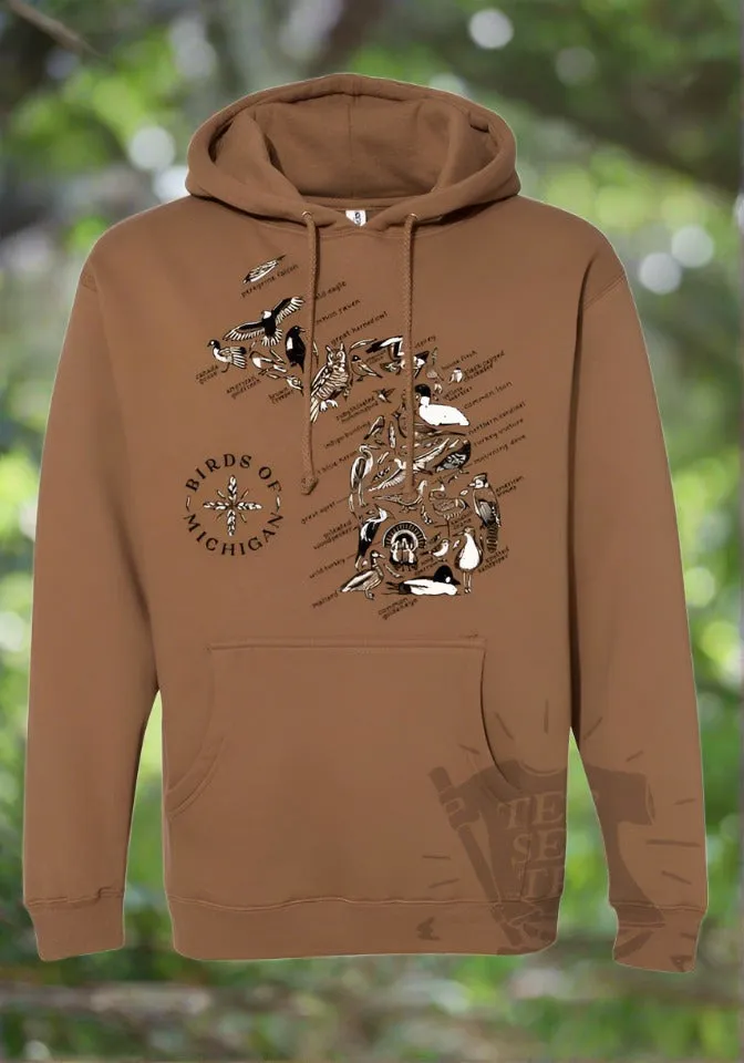 The Birds of Michigan Hoodie | Tee See Tee Exclusive