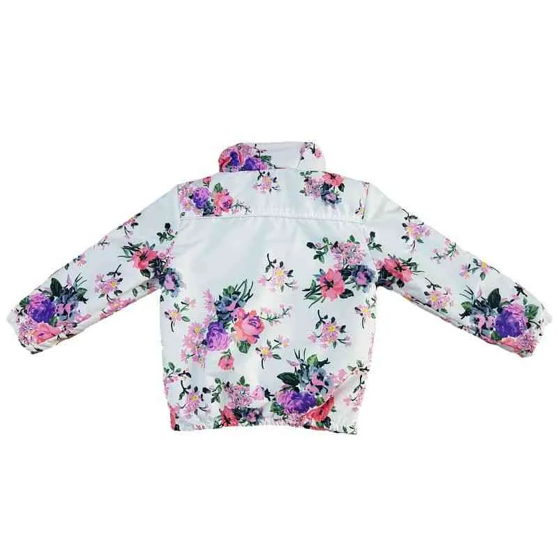 The Road Coat Transition  - Flower Print