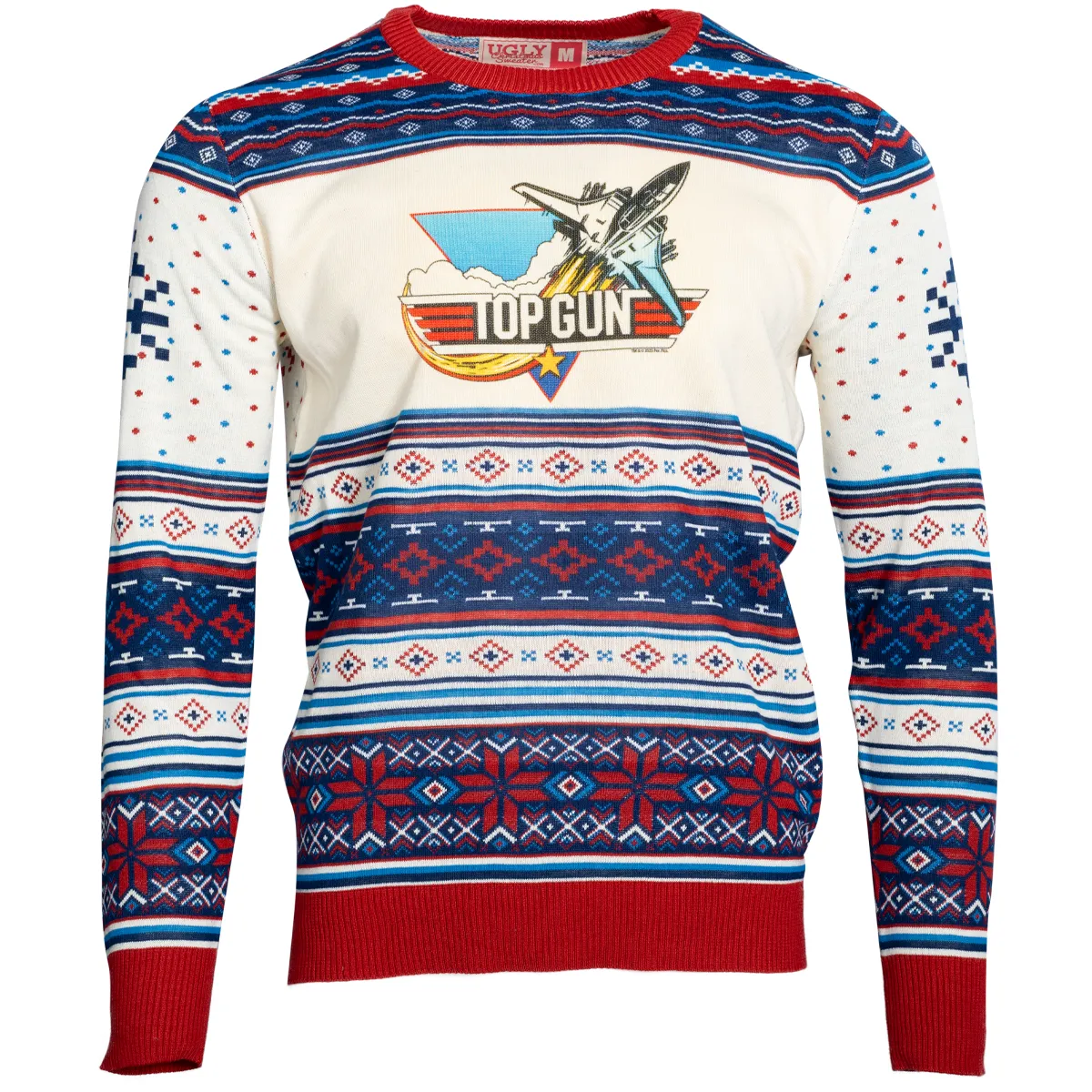 Top Gun Fighter Jet Christmas Sweater