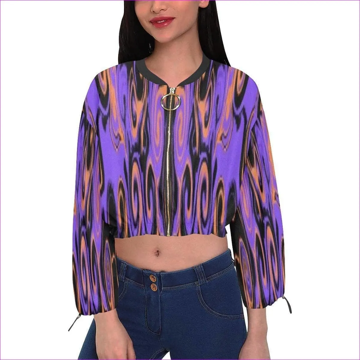 Trip Women's Chiffon Cropped Jacket