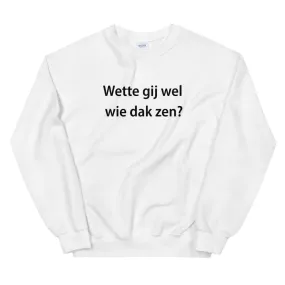 Wette gij wel Sweater