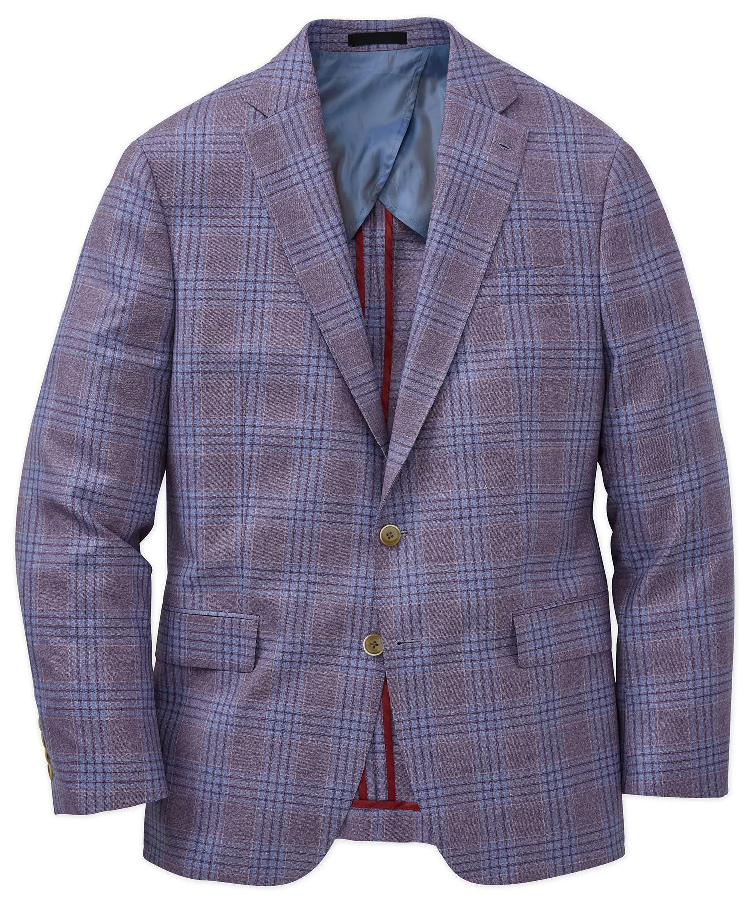 Wool Plaid Sport Coat